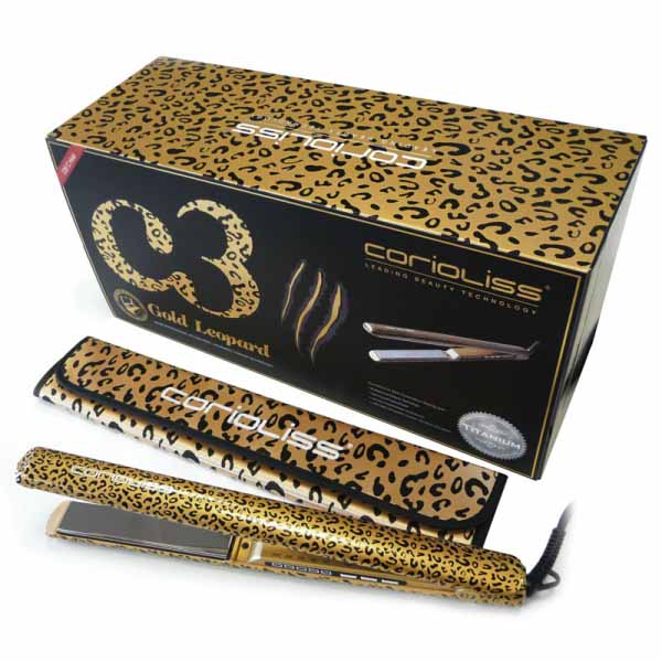 Corioliss C3 Gold Leopard Hair Straightener