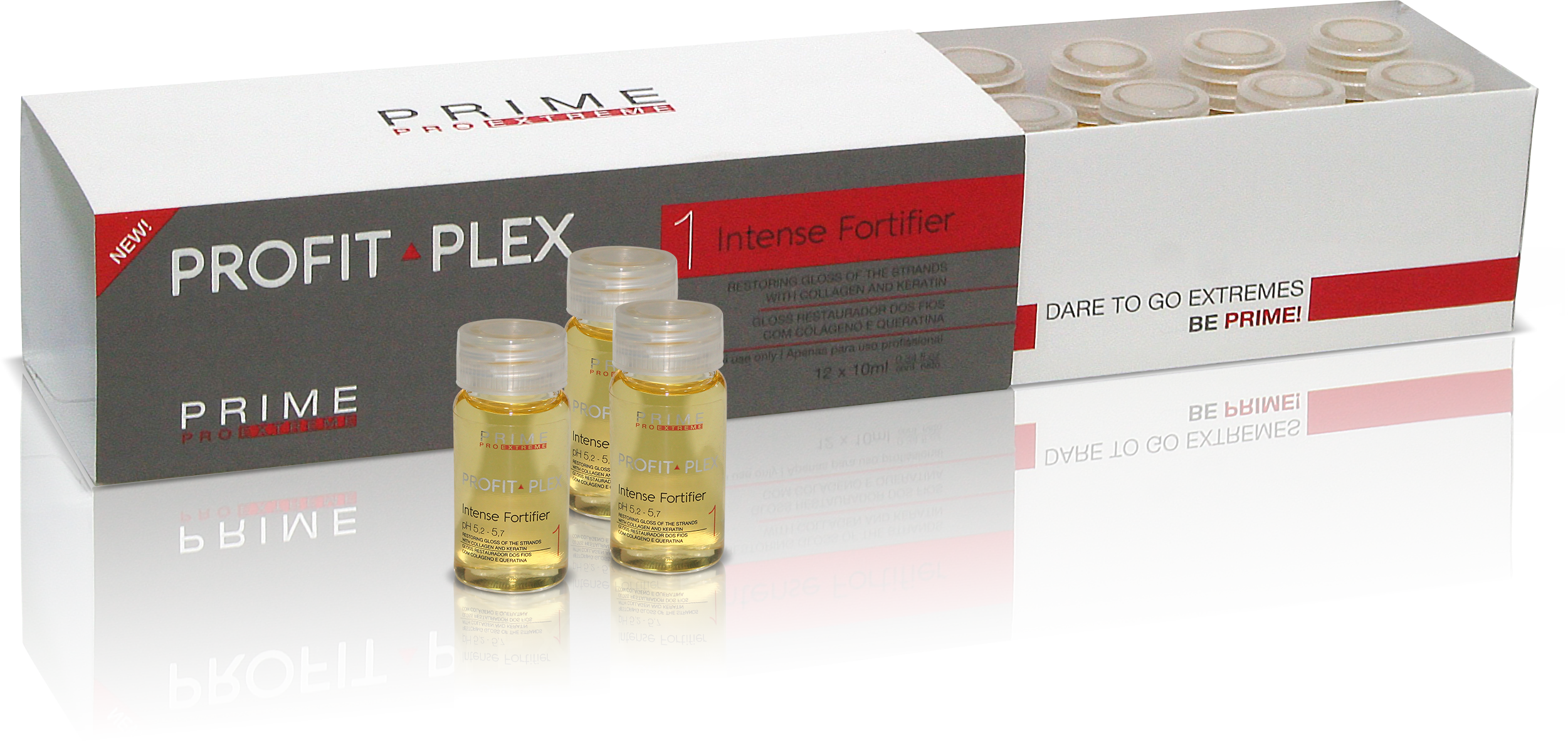 Prime - Profit Plex - Intense Fortifier Step 1 Ampoule Pro - 12x10ml