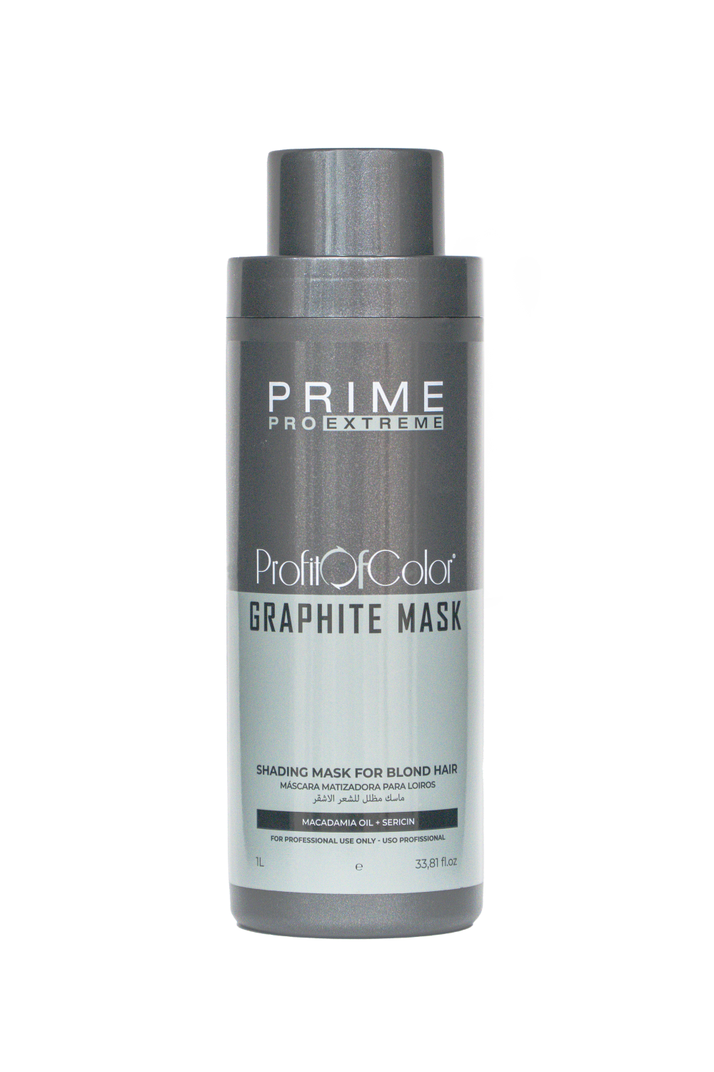 Prime - Profit Of Color Silver - Graphite Mask Pro - 1lt