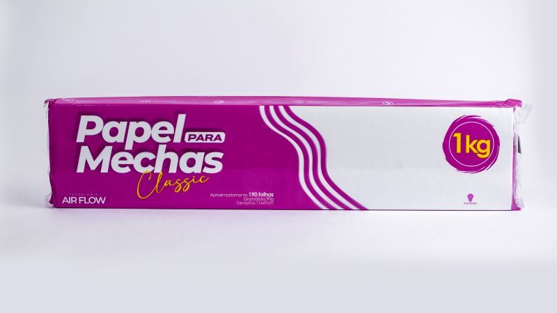 Φωτογραφία από Papel para mechas - classic highlights paper - 11*47  - 01kg