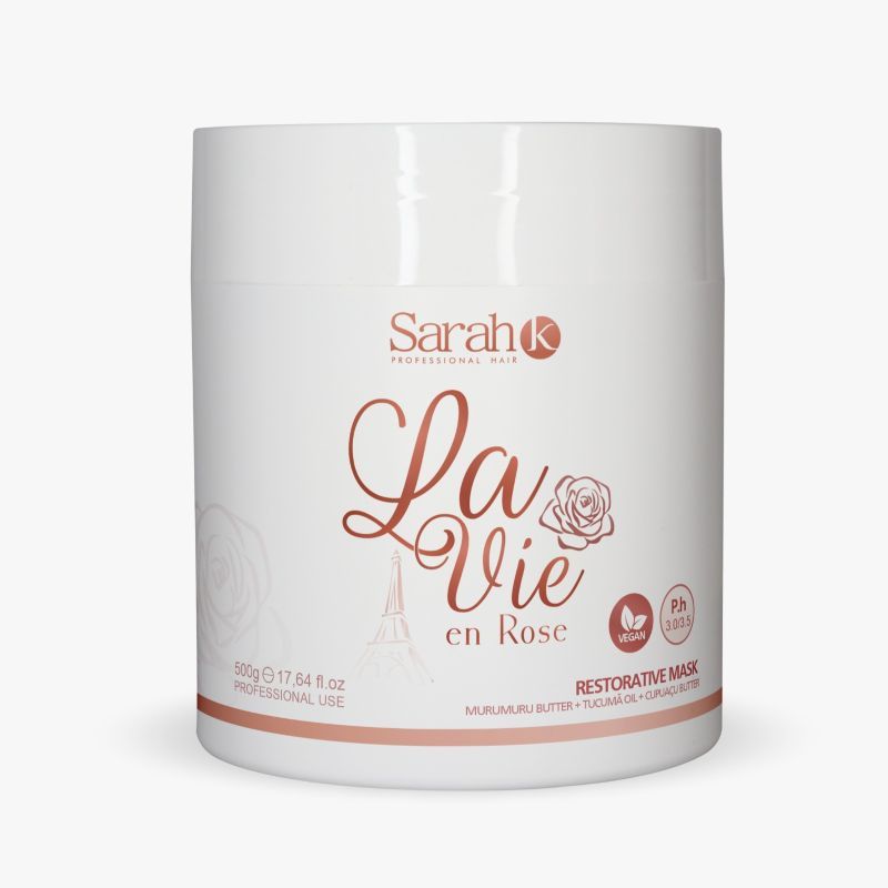 Φωτογραφία από Sarah k_ La Vie En Rose Restorative Mask - 500G